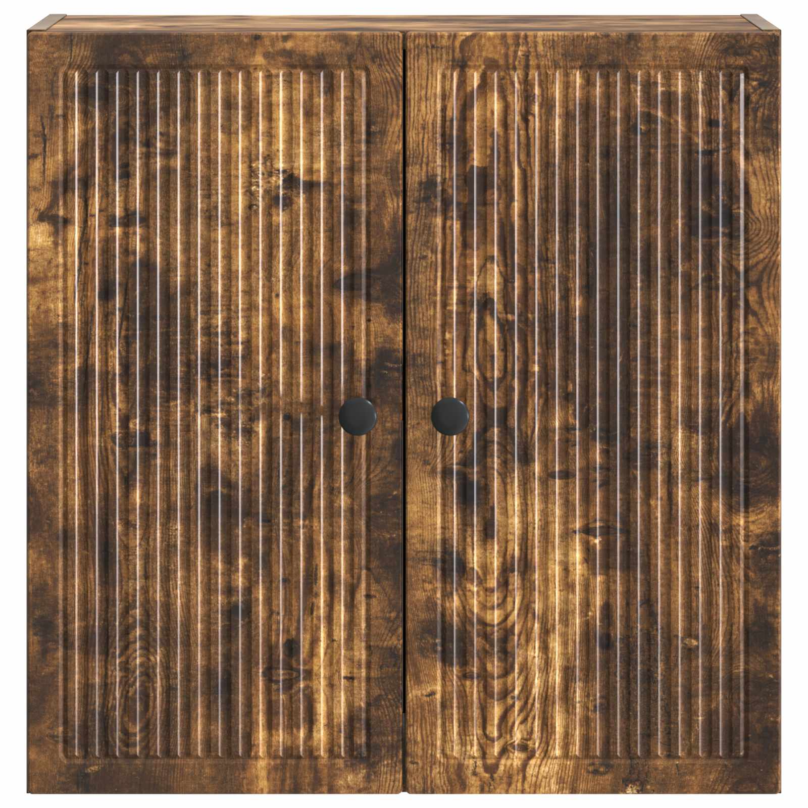 vidaXL Wall-Mounted Cabinet Smoked Oak 59 x 31 x 60 cm Engineered Wood 4