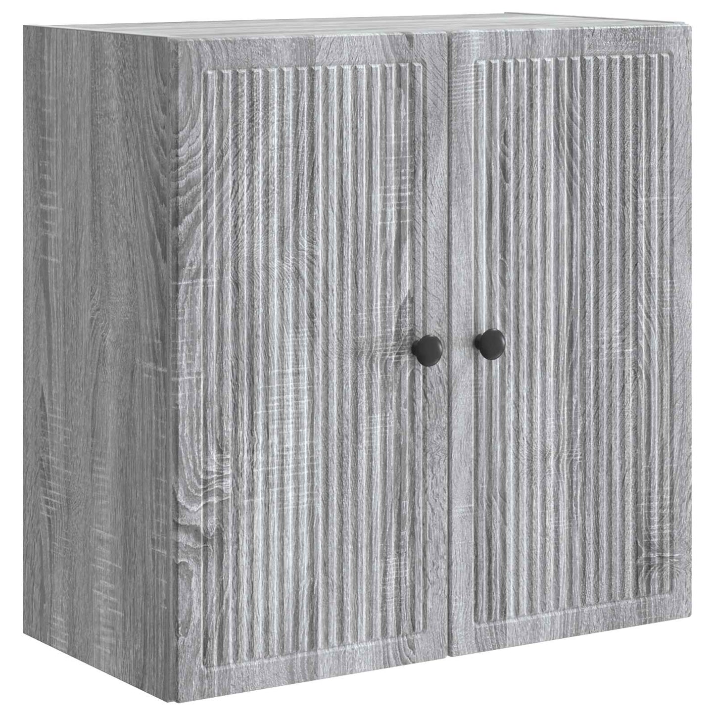 vidaXL Wall-Mounted Cabinet Grey Sonoma 59 x 31 x 60 cm 2