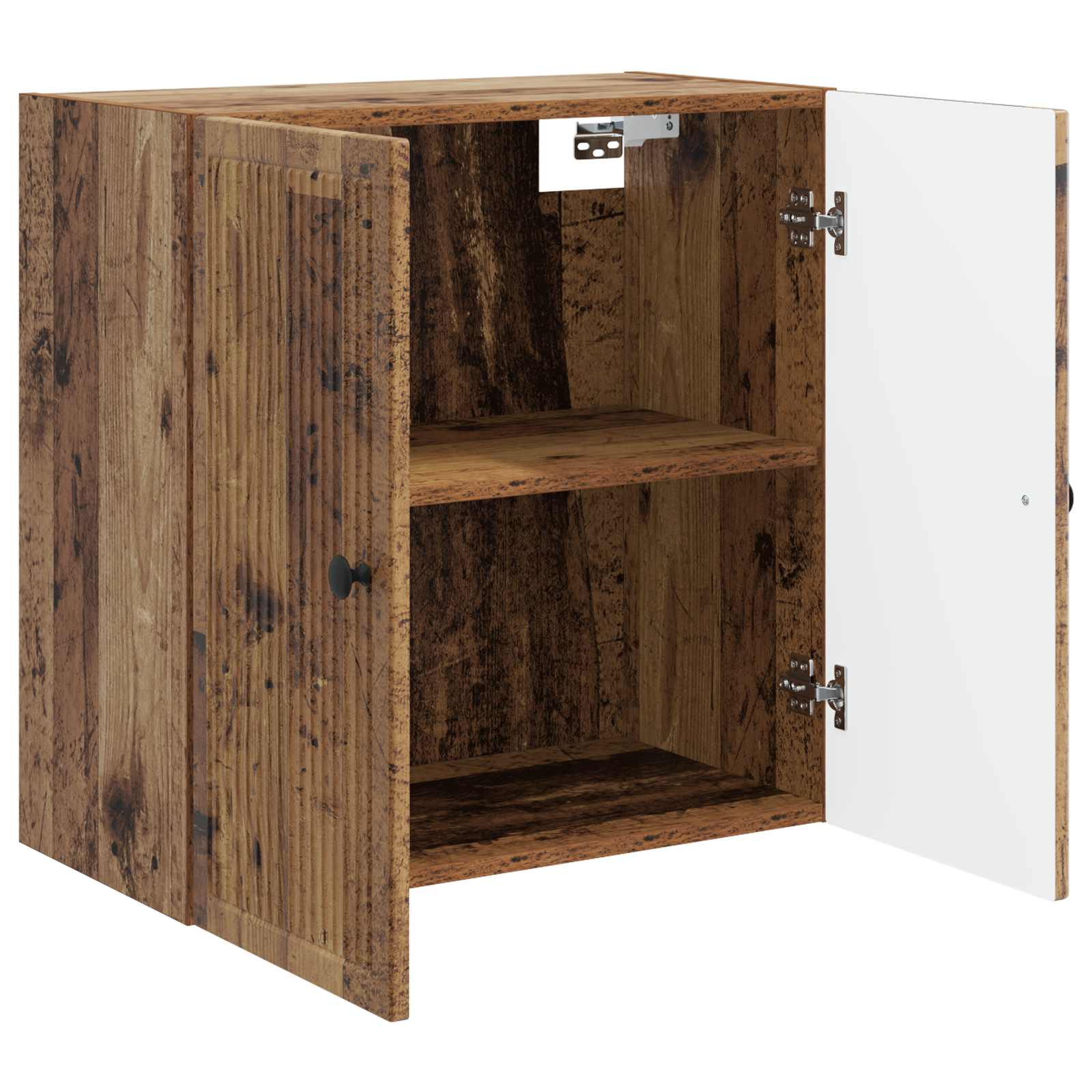 vidaXL Wall-Mounted Cabinet Old Wood 59 x 31 x 60 cm Engineered Wood 3