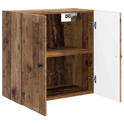 vidaXL Wall-Mounted Cabinet Old Wood 59 x 31 x 60 cm Engineered Wood 3