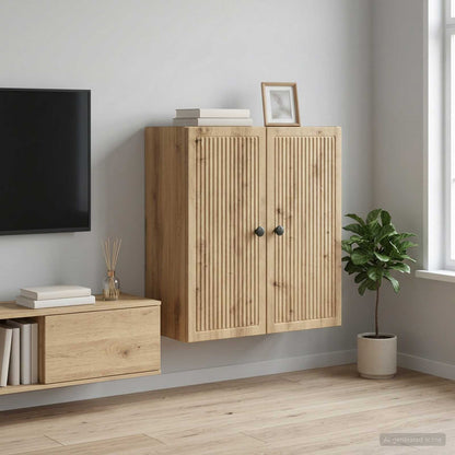 vidaXL Wall-Mounted Cabinet 59 x 31 x 60 cm Engineered Wood 1