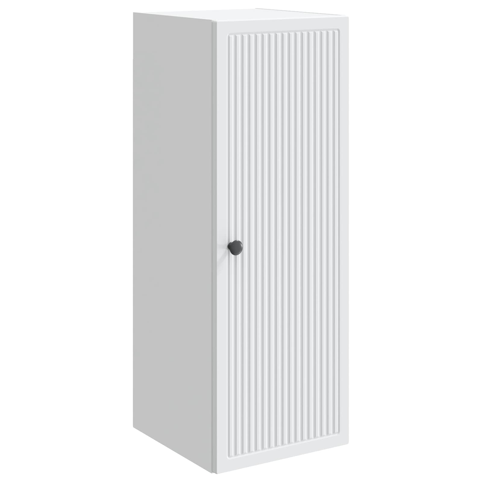 vidaXL Wall-Mounted Cabinet White 33 x 34.5 x 90 cm Engineered Wood 2