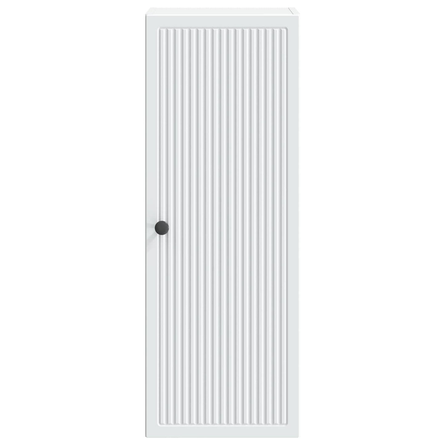 vidaXL Wall-Mounted Cabinet White 33 x 34.5 x 90 cm Engineered Wood 4