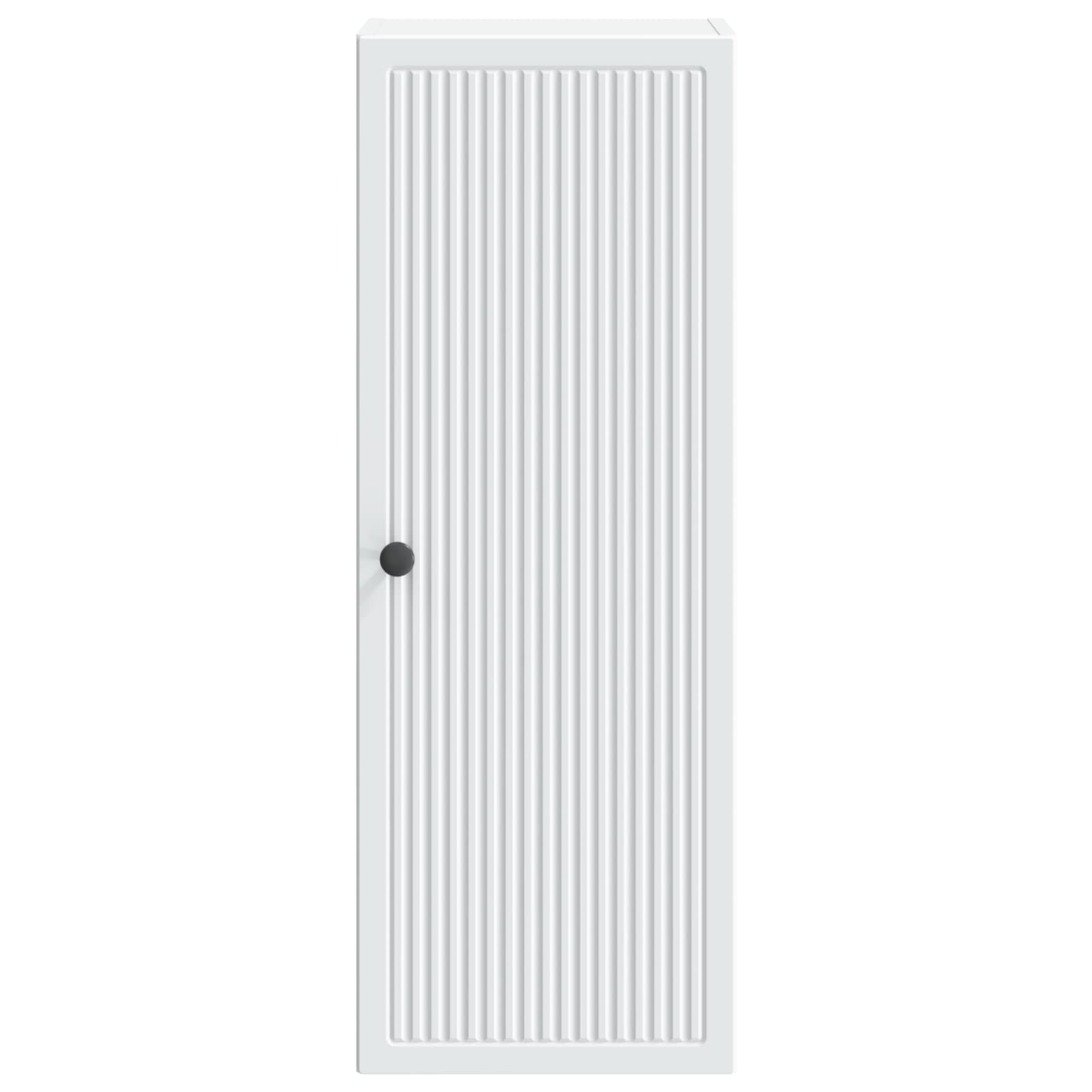 vidaXL Wall-Mounted Cabinet White 33 x 34.5 x 90 cm Engineered Wood 4
