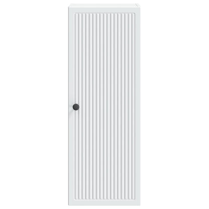 vidaXL Wall-Mounted Cabinet White 33 x 34.5 x 90 cm Engineered Wood 4