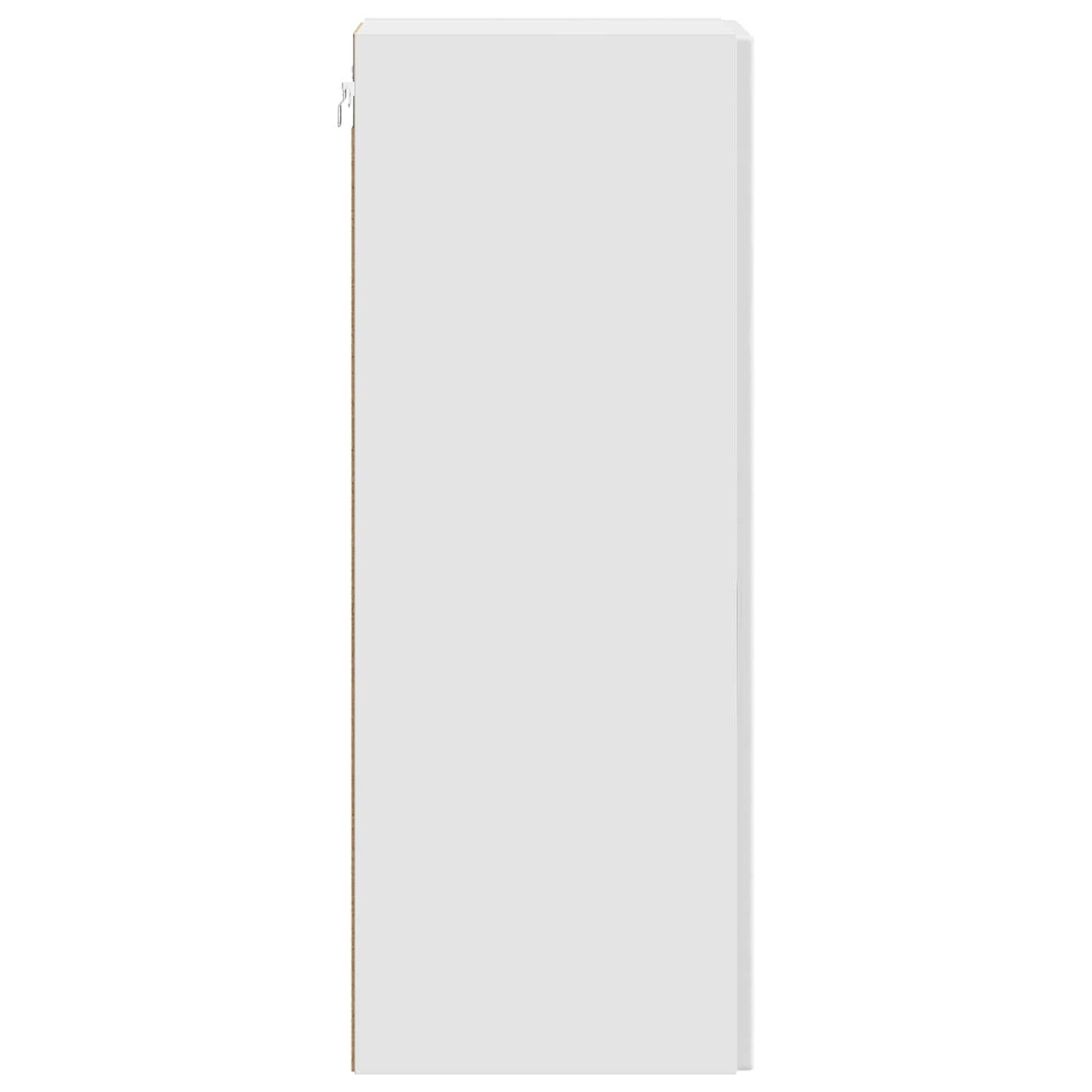 vidaXL Wall-Mounted Cabinet High Gloss White 33 x 34.5 x 90 cm 5