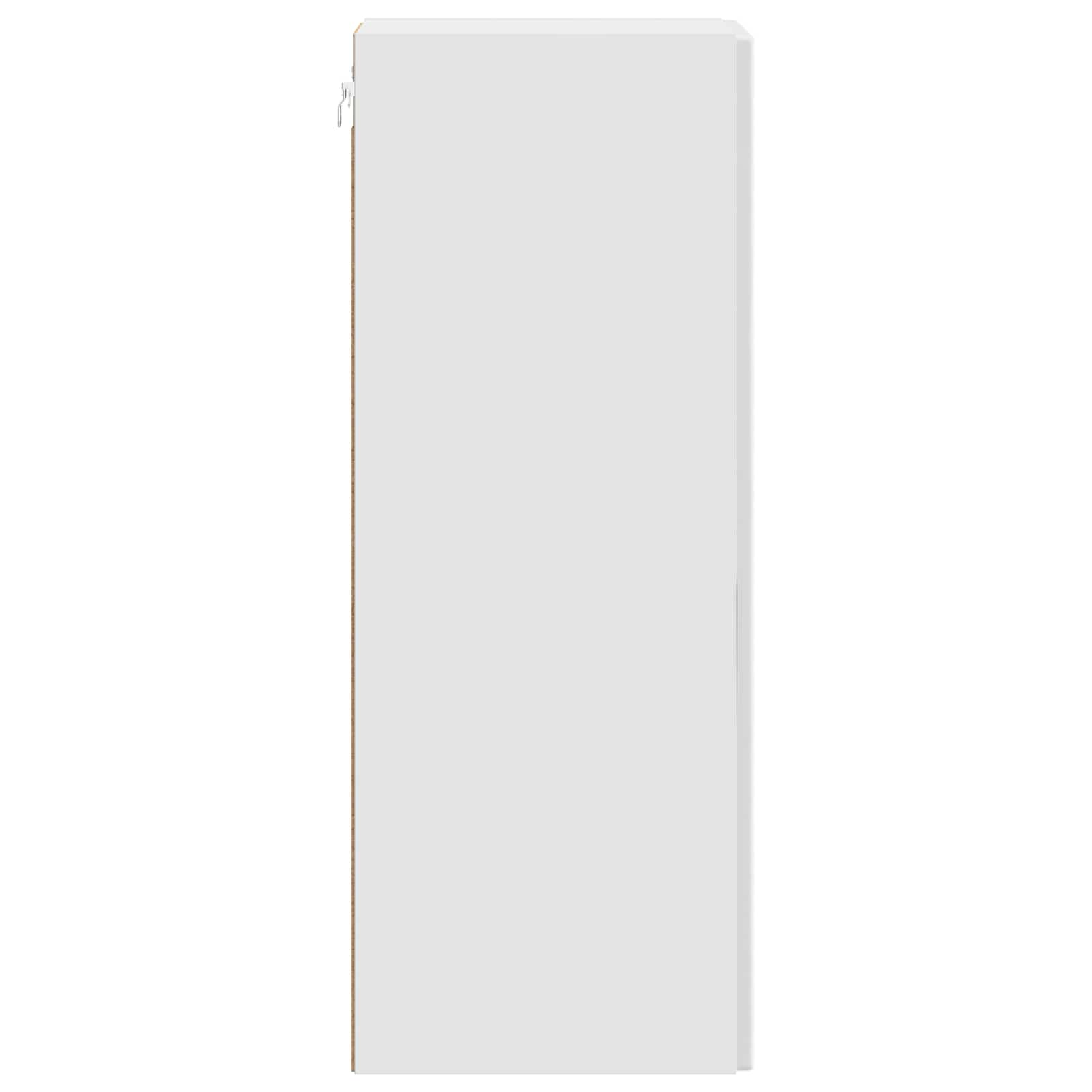 vidaXL Wall-Mounted Cabinet High Gloss White 33 x 34.5 x 90 cm 5