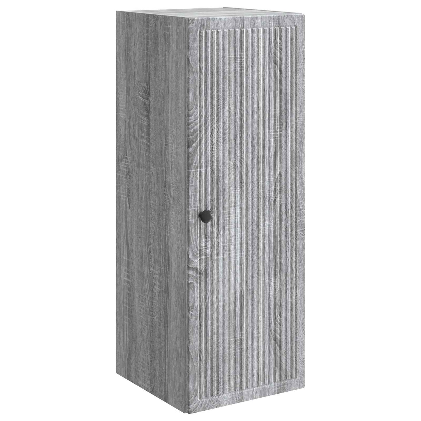 vidaXL Wall-Mounted Cabinet Grey Sonoma 33 x 34.5 x 90 cm 2