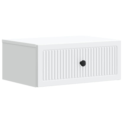 vidaXL Bedside Cabinet 2 pcs White 49 x 34.5 x 20 cm Engineered Wood 5