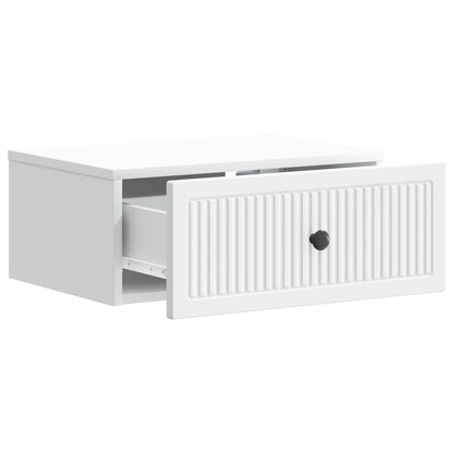 vidaXL Bedside Cabinet 2 pcs White 49 x 34.5 x 20 cm Engineered Wood 6