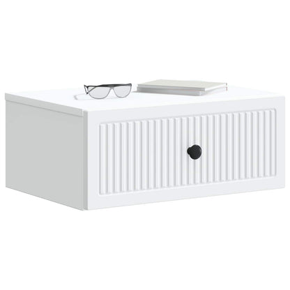 vidaXL Bedside Cabinet 2 pcs White 49 x 34.5 x 20 cm Engineered Wood 3