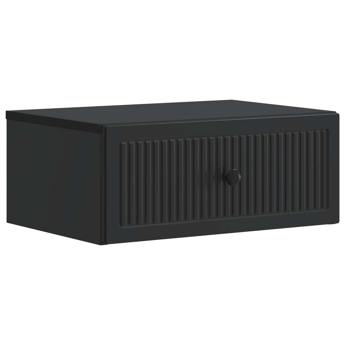 vidaXL Bedside Cabinet 2 pcs Black 49 x 34.5 x 20 cm Engineered Wood 5