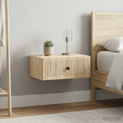 vidaXL Bedside Cabinet 2 pcs Sonoma Oak 49 x 34.5 x 20 cm 1