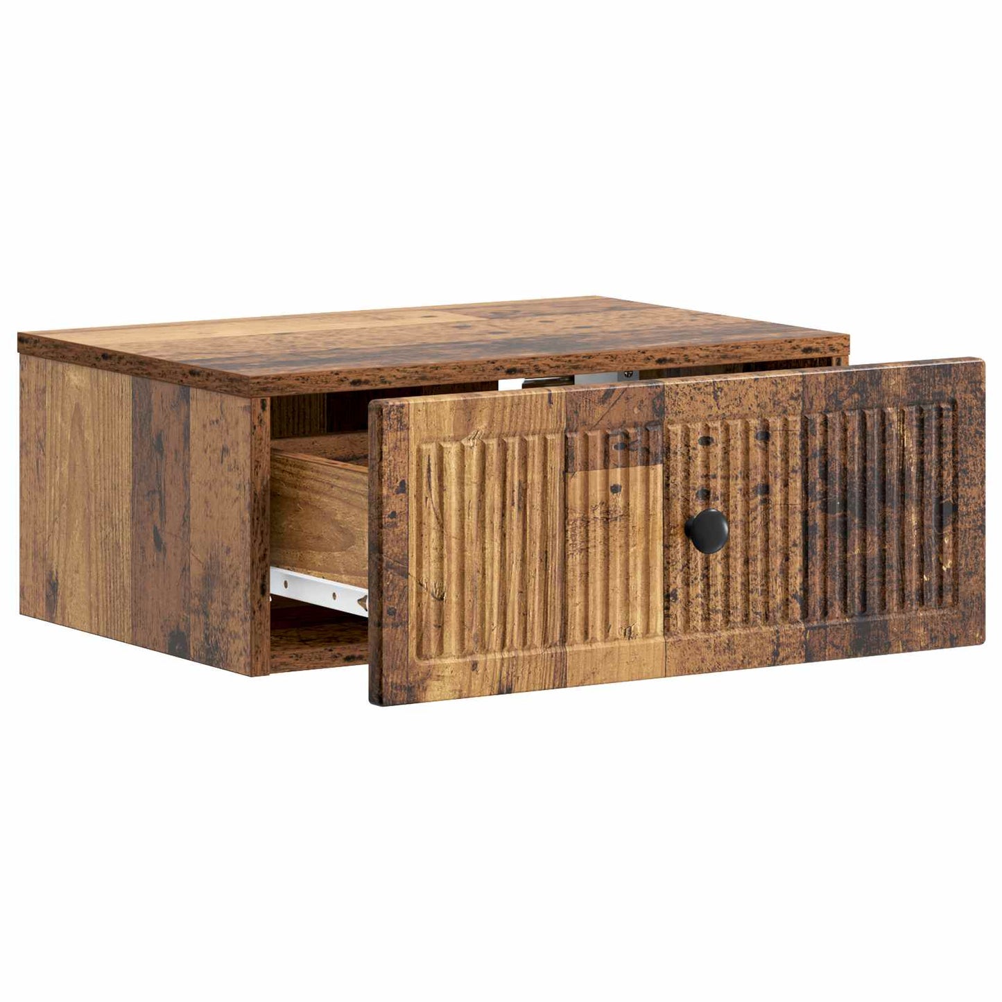 vidaXL Bedside Cabinet 2 pcs Old Wood 49 x 34.5 x 20 cm 6