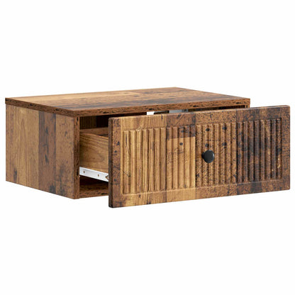 vidaXL Bedside Cabinet 2 pcs Old Wood 49 x 34.5 x 20 cm 6