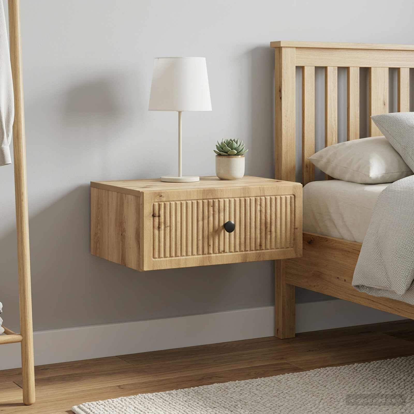 vidaXL Bedside Cabinet 2 pcs Artisan Oak 49 x 34.5 x 20 cm 4