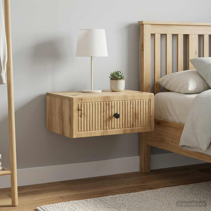 vidaXL Bedside Cabinet 2 pcs Artisan Oak 49 x 34.5 x 20 cm 4