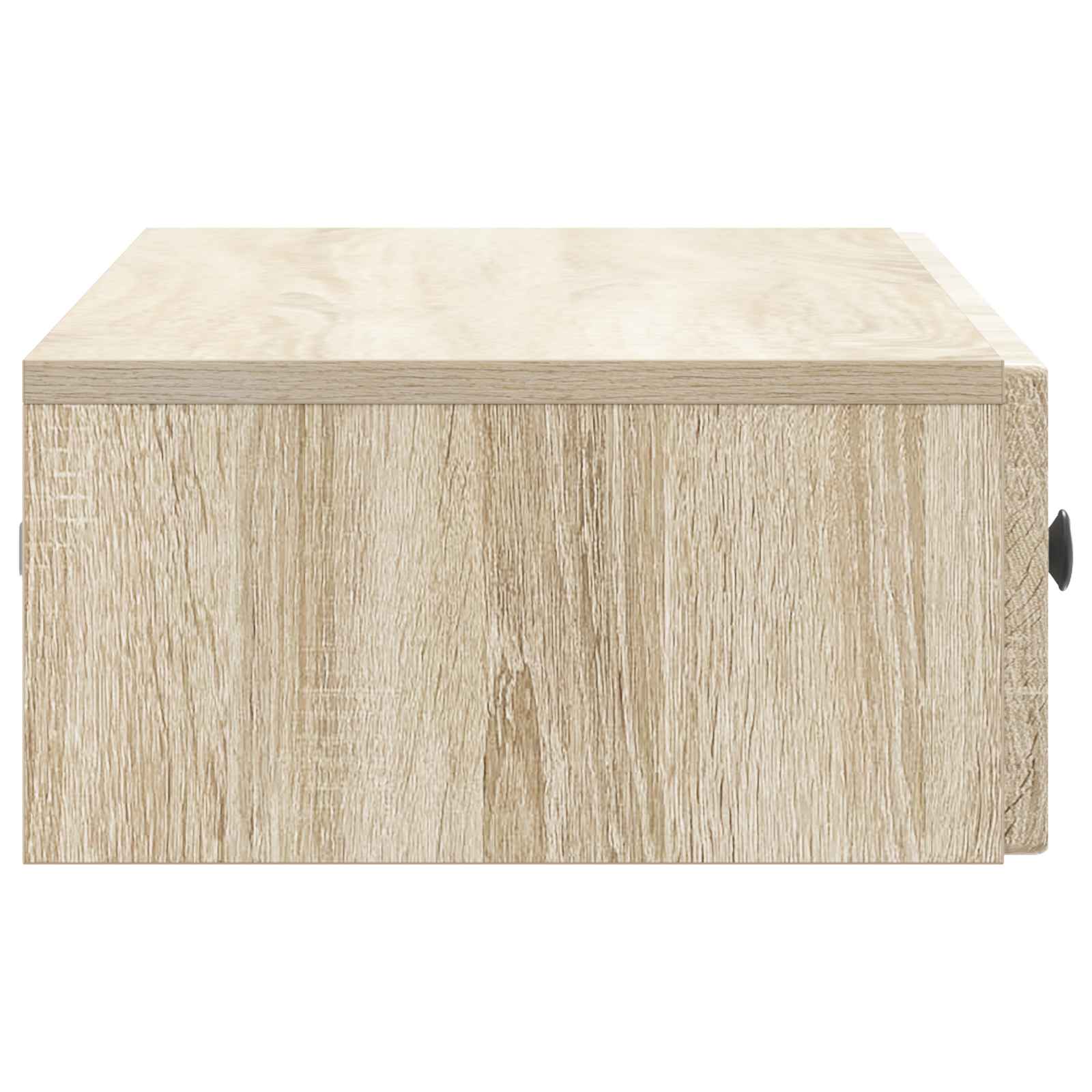 vidaXL Wall-Mounted Side Table Sonoma Oak 87.5 x 34.5 x 17 cm 6