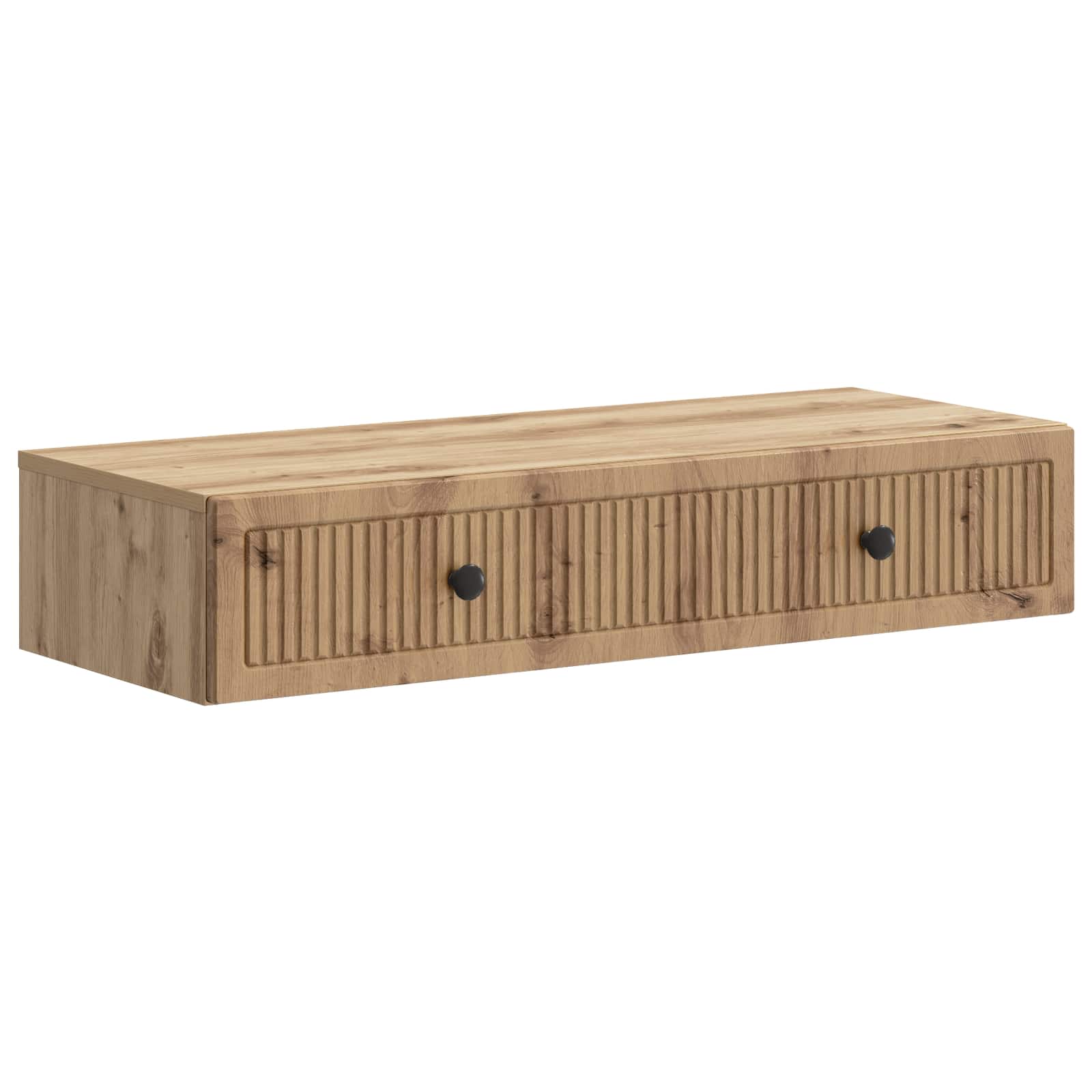 vidaXL Wall-Mounted Side Table 87.5 x 34.5 x 17 cm Engineered Wood 2