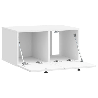 vidaXL Wall-Mounted TV Cabinet High Gloss White 59.5 x 41 x 30 cm 5