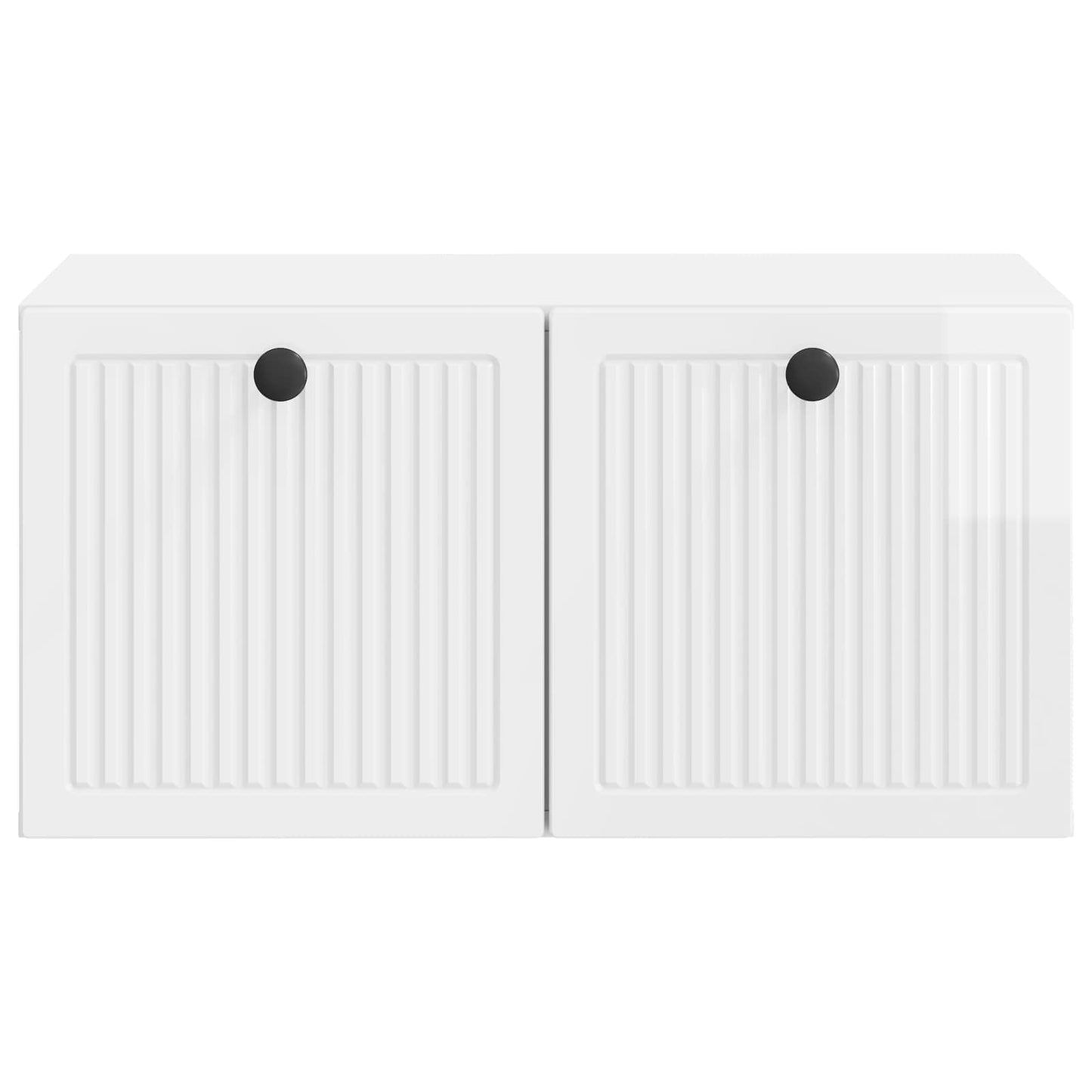 vidaXL Wall-Mounted TV Cabinet High Gloss White 59.5 x 41 x 30 cm 6