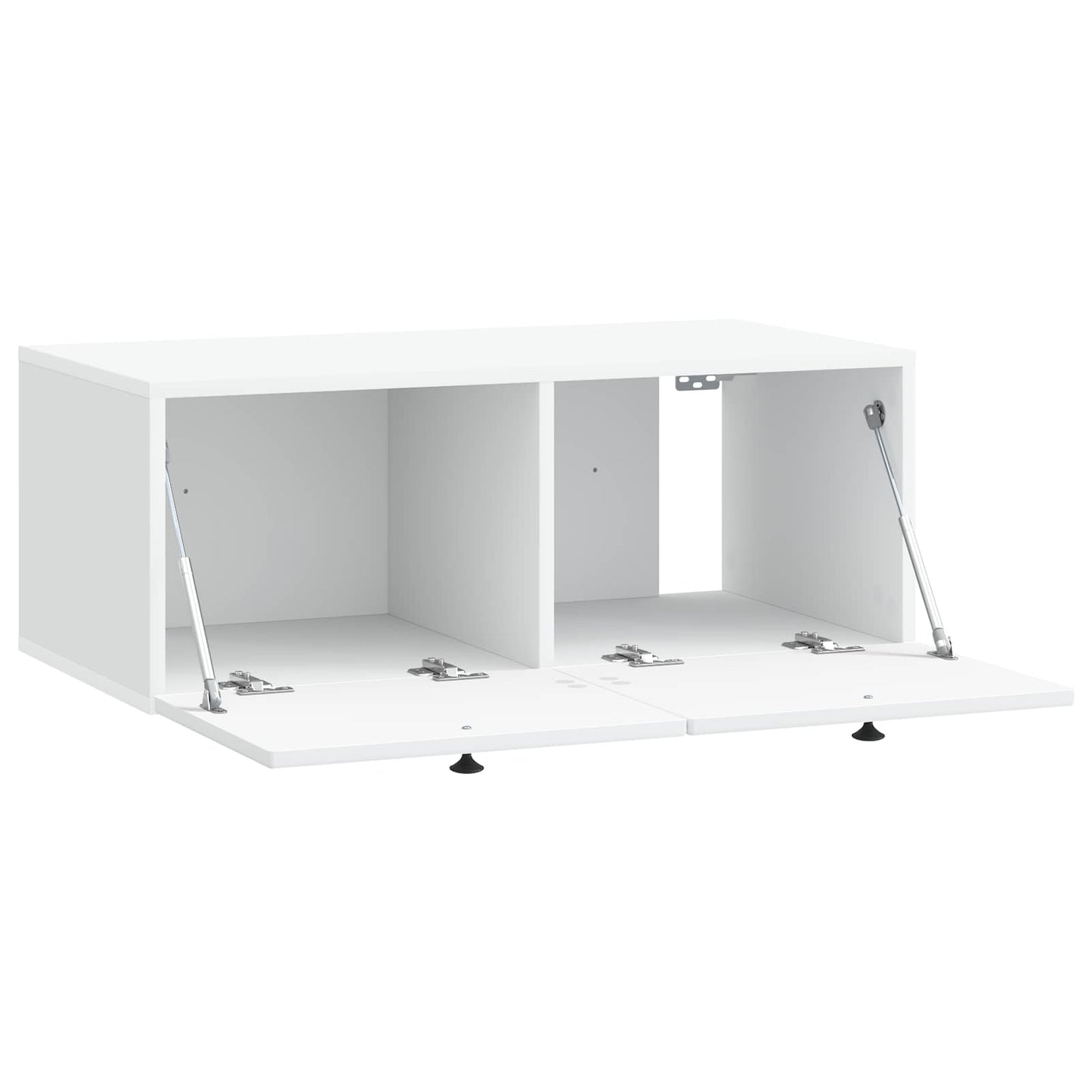 vidaXL Wall-Mounted TV Cabinet White 78.5 x 41 x 30 cm Engineered Wood 5
