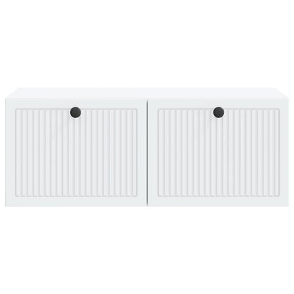 vidaXL Wall-Mounted TV Cabinet White 78.5 x 41 x 30 cm Engineered Wood 6