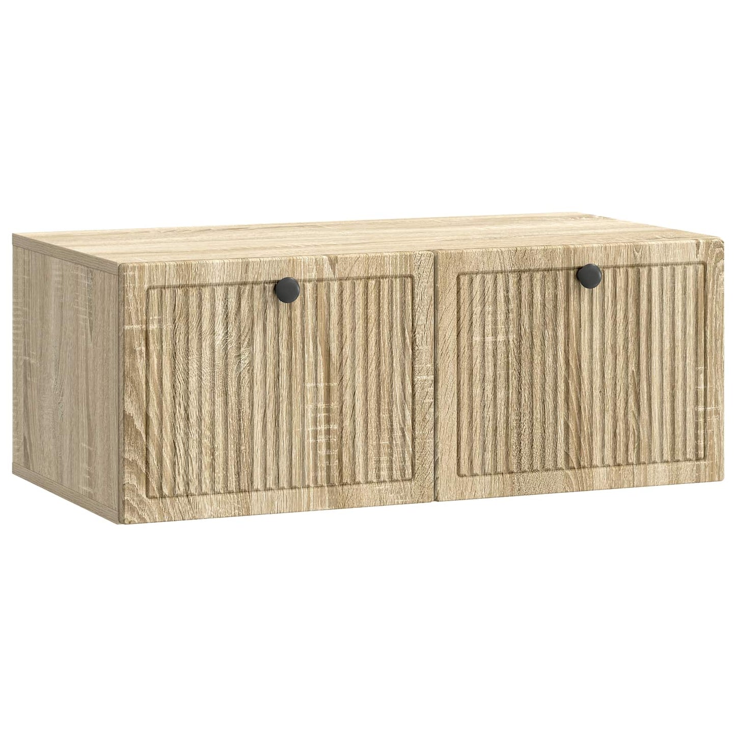 vidaXL Wall-Mounted TV Cabinet Sonoma Oak 78.5 x 41 x 30 cm 2