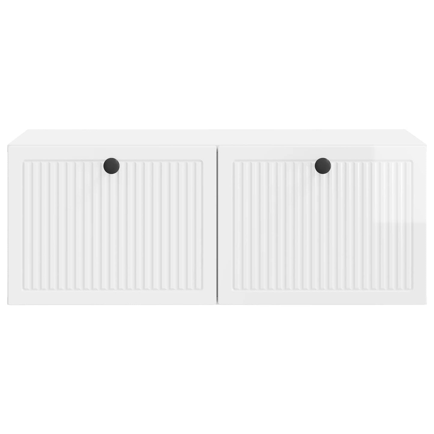 vidaXL Wall-Mounted TV Cabinet High Gloss White 78.5 x 41 x 30 cm 6
