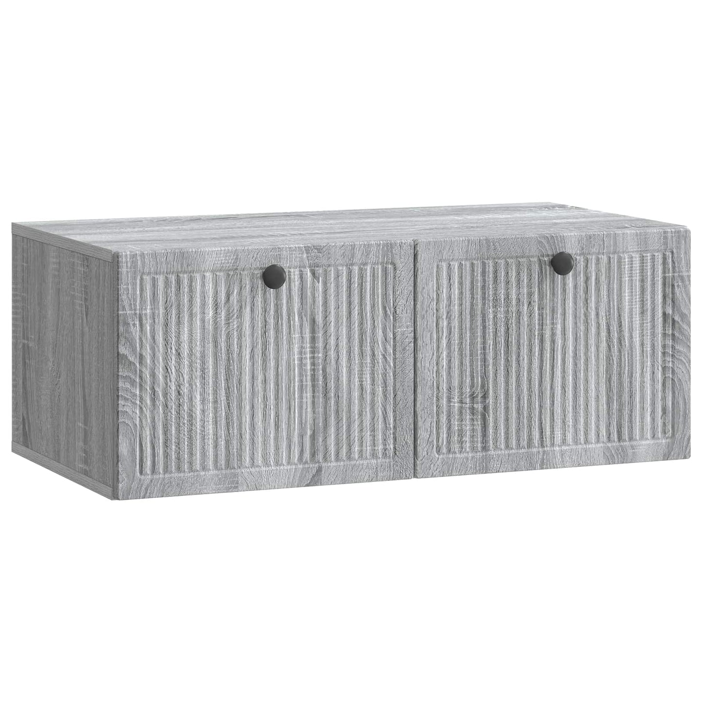 vidaXL Wall-Mounted TV Cabinet Grey Sonoma 78.5 x 41 x 30 cm 2