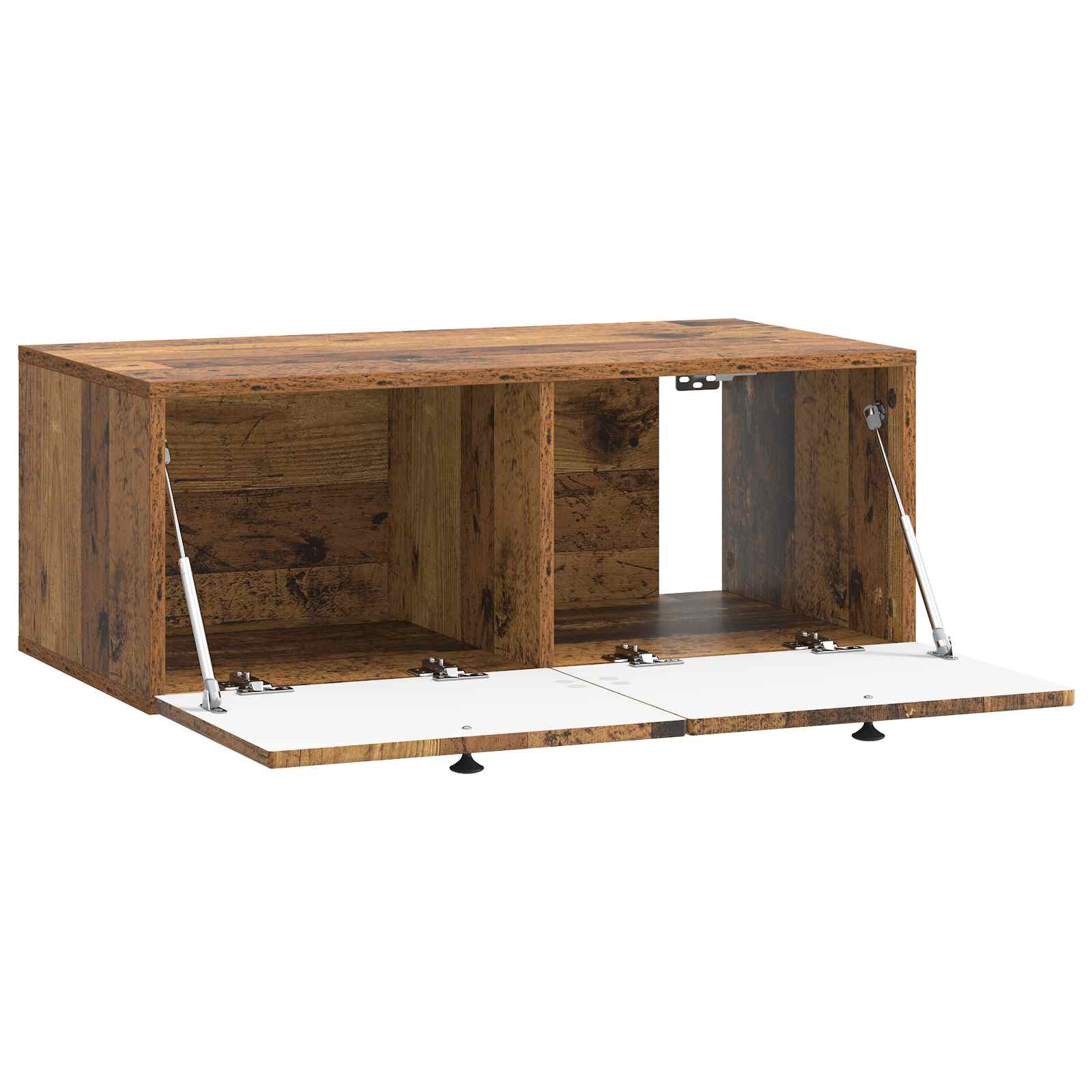 vidaXL Wall-Mounted TV Cabinet Wall-mounted Old Wood 78.5 x 41 x 30 cm 5