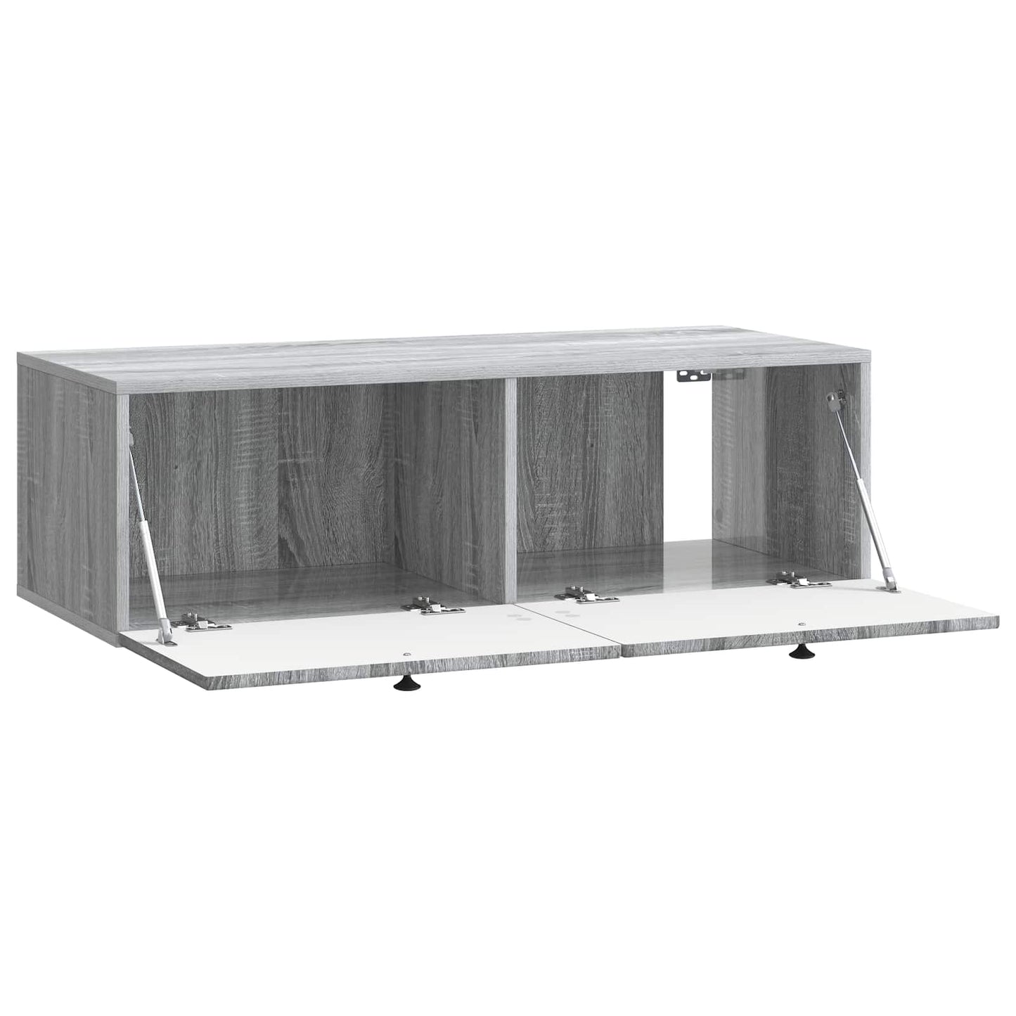 vidaXL Wall-Mounted TV Cabinet Grey Sonoma 98 x 41 x 30 cm 5