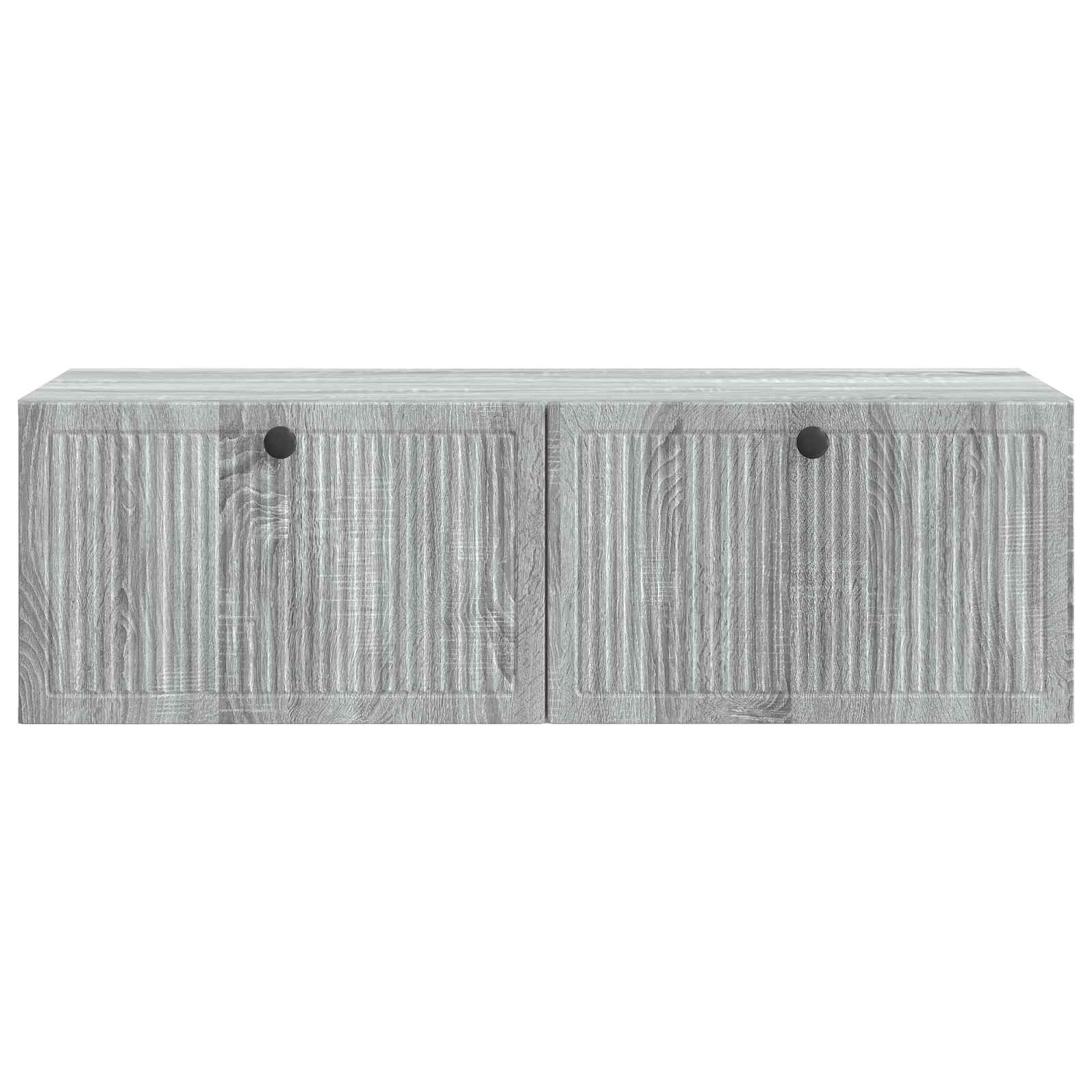 vidaXL Wall-Mounted TV Cabinet Grey Sonoma 98 x 41 x 30 cm 6
