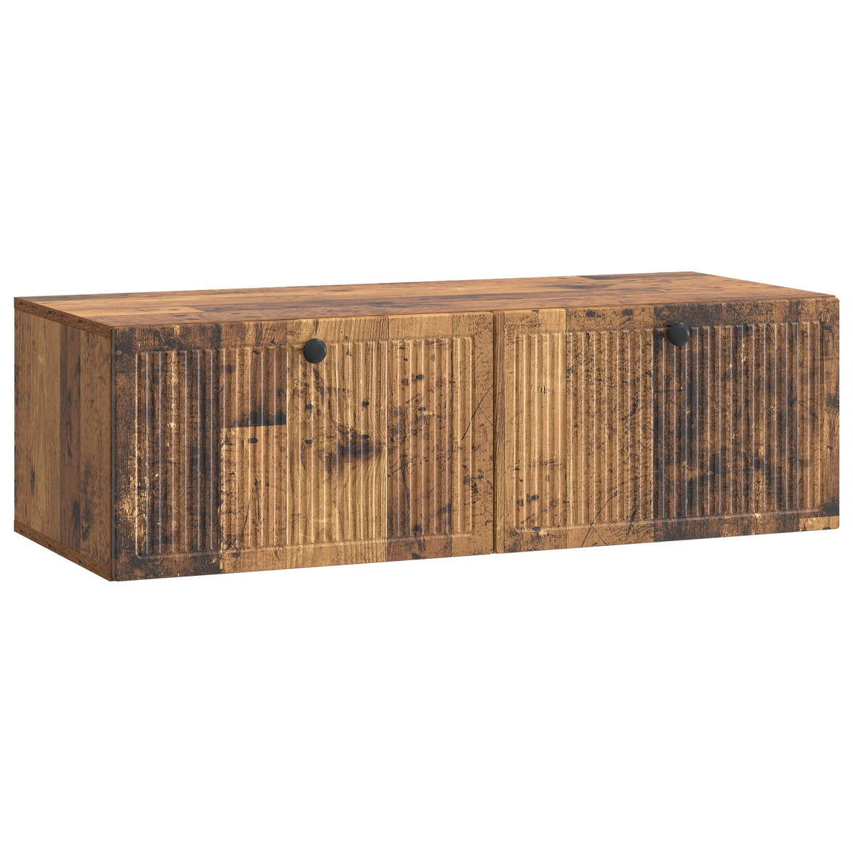 Wall-Mounted TV Cabinet 98 x 41 x 30 cm Depth 41 cm Width 98 cm Old wood