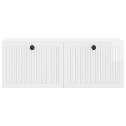 vidaXL Wall-Mounted TV Cabinet High Gloss White 78.5 x 31 x 30 cm 6