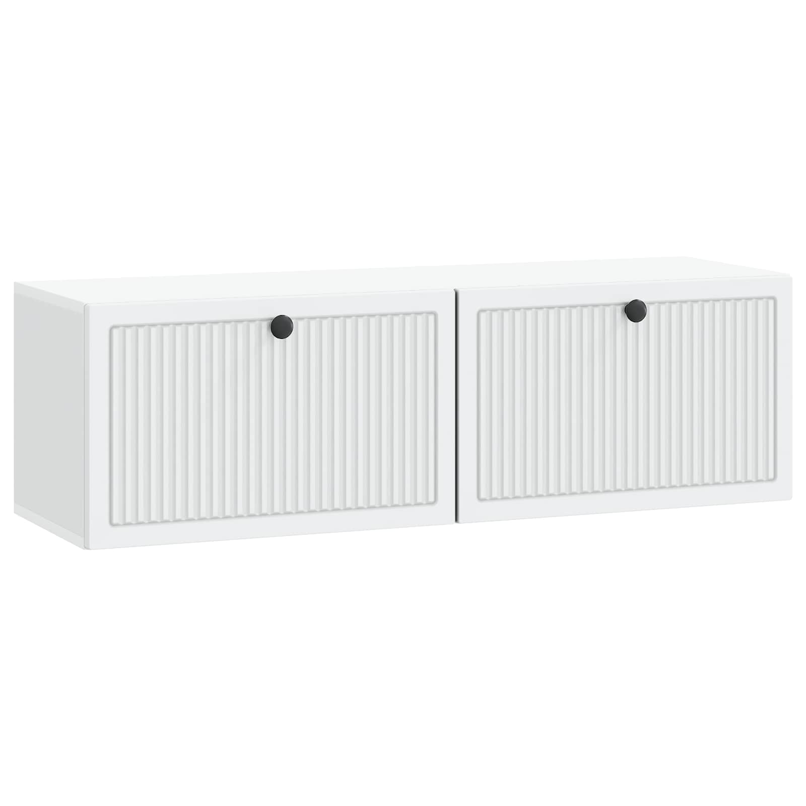 vidaXL Wall-Mounted TV Cabinet White 98 x 31 x 30 cm Engineered Wood 2
