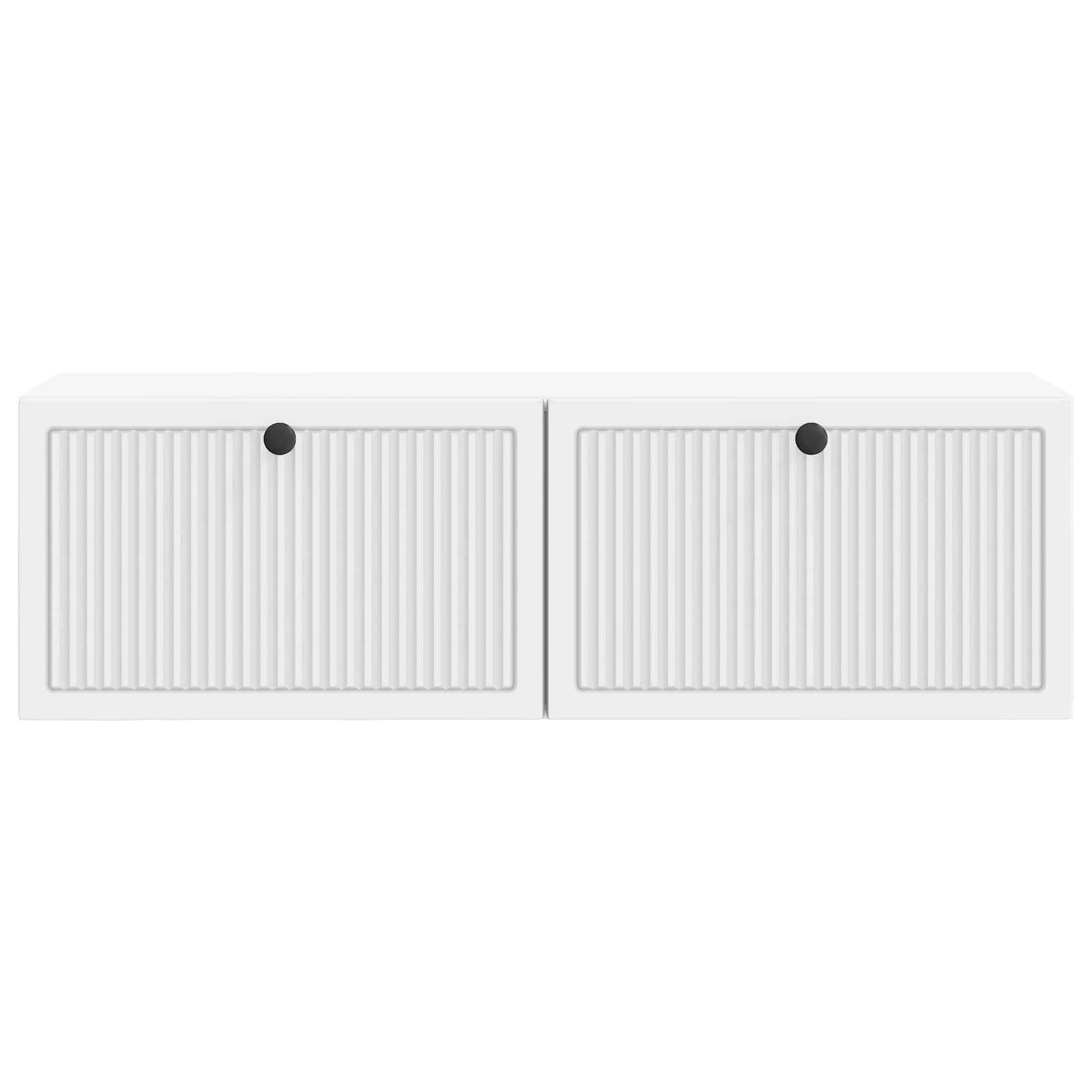 vidaXL Wall-Mounted TV Cabinet White 98 x 31 x 30 cm Engineered Wood 6