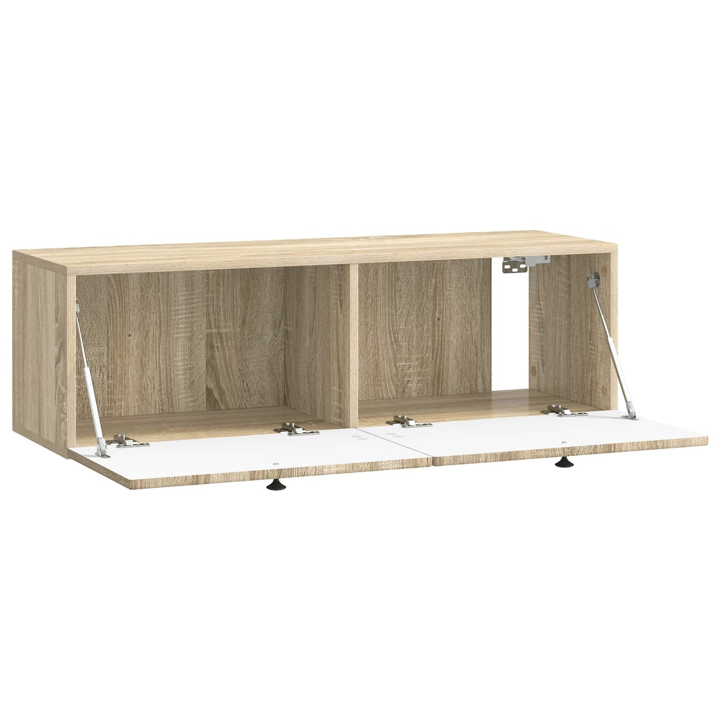 vidaXL Wall-Mounted TV Cabinet Wall-mounted Sonoma Oak 98 x 31 x 30 cm 5