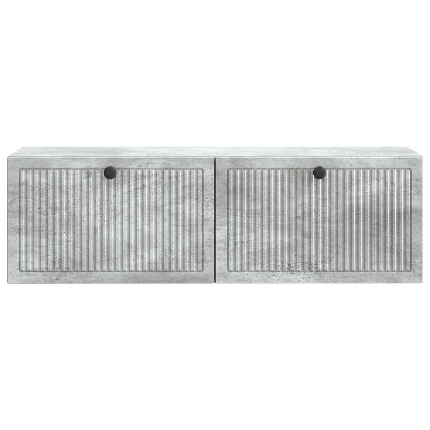 vidaXL Wall-Mounted TV Cabinet Concrete Grey 98 x 31 x 30 cm 6