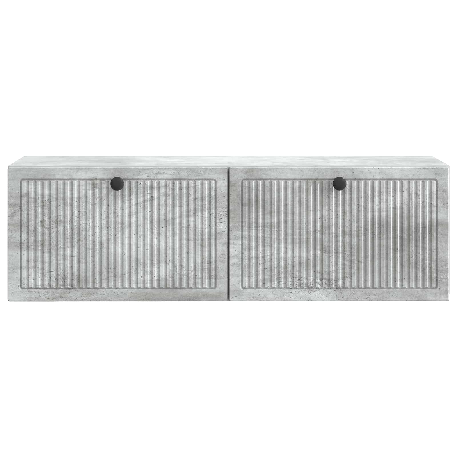 vidaXL Wall-Mounted TV Cabinet Concrete Grey 98 x 31 x 30 cm 6