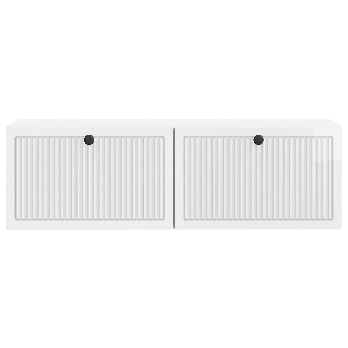 vidaXL Wall-Mounted TV Cabinet High Gloss White 98 x 31 x 30 cm 6