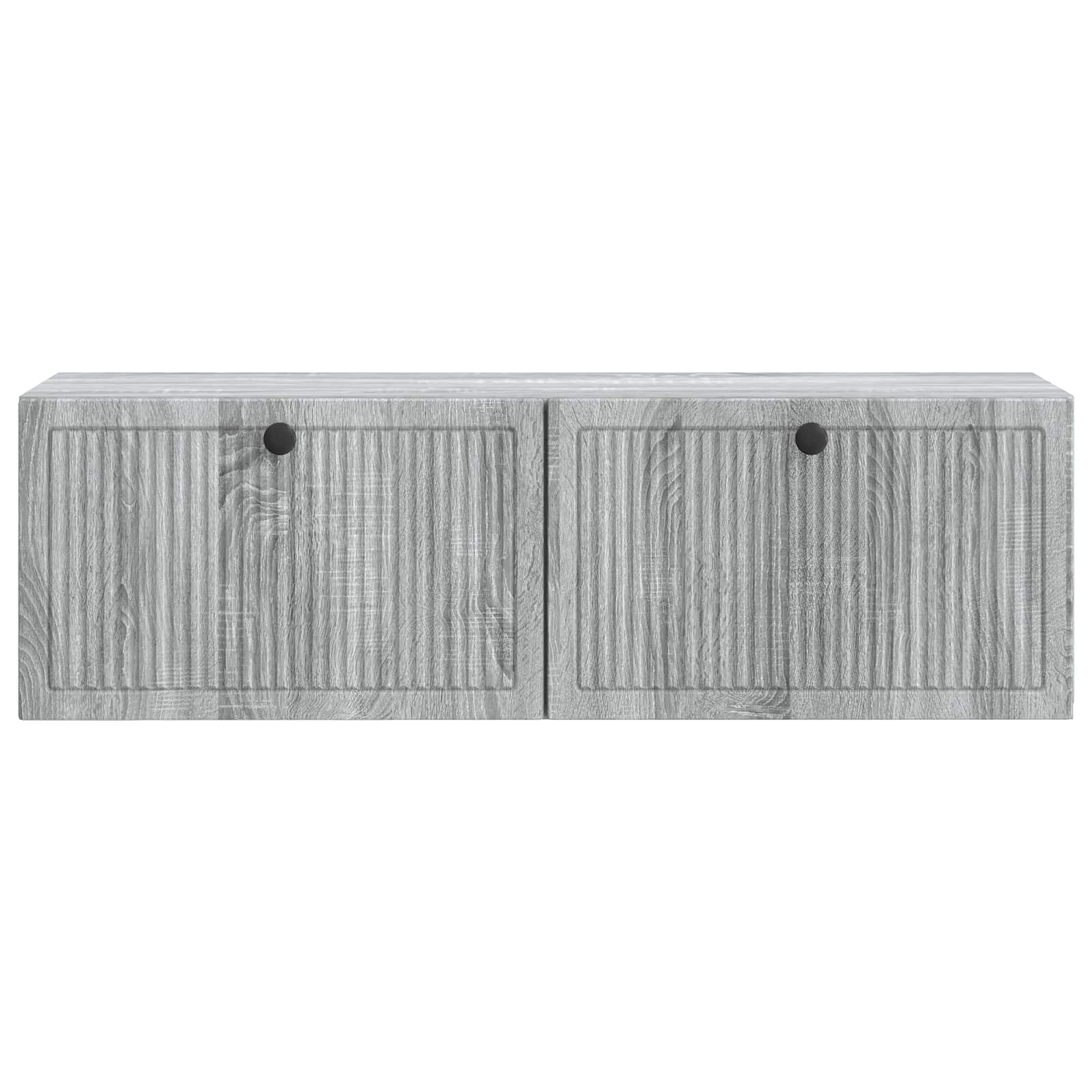 vidaXL Wall-Mounted TV Cabinet Grey Sonoma 98 x 31 x 30 cm 6