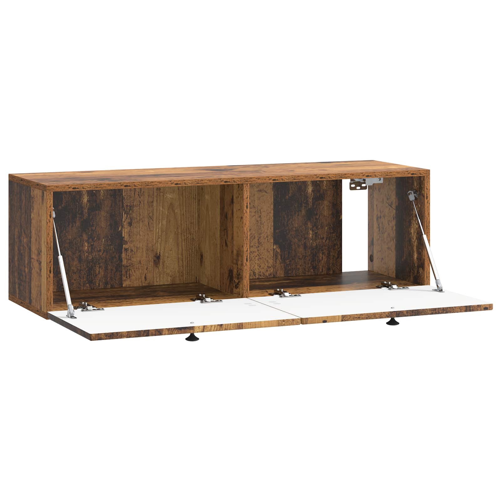 vidaXL Wall-Mounted TV Cabinet Wall-mounted Old Wood 98 x 31 x 30 cm 5