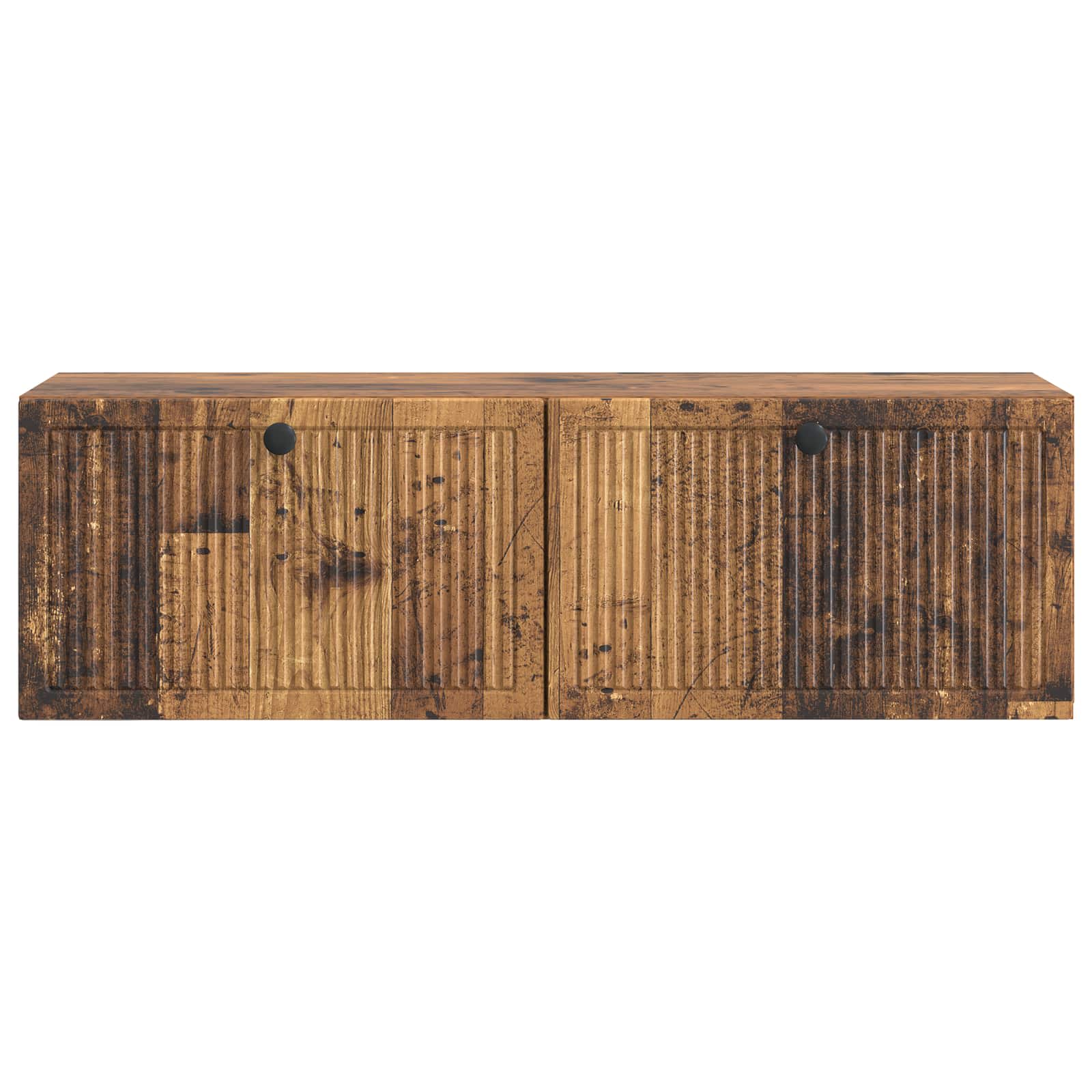 vidaXL Wall-Mounted TV Cabinet Wall-mounted Old Wood 98 x 31 x 30 cm 6