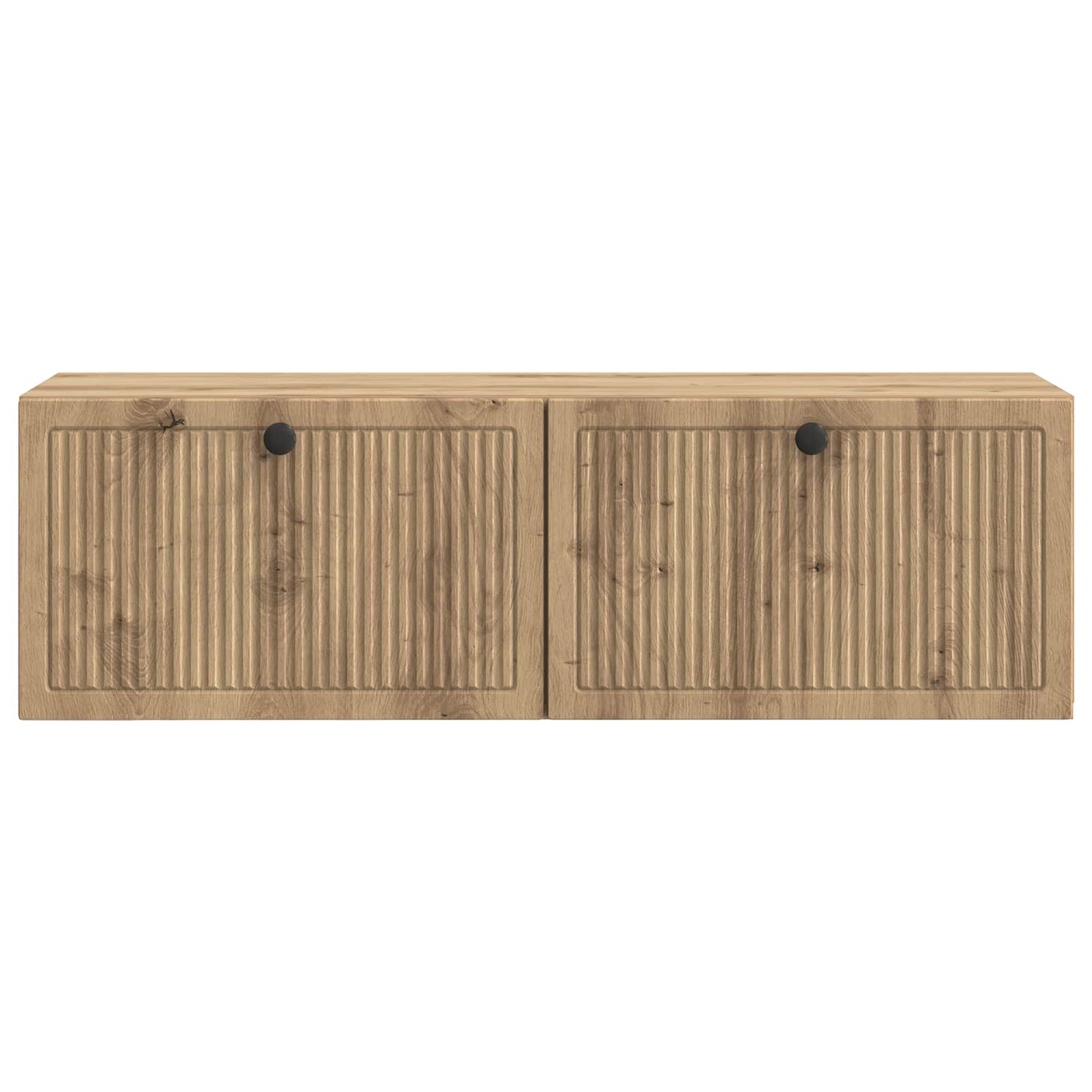 vidaXL Wall-Mounted TV Cabinet 98 x 31 x 30 cm Artisan Oak 6