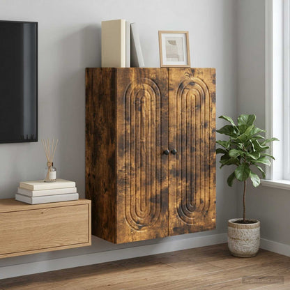 vidaXL Wall-Mounted Cabinet Engineered Wood Depth 34.5 cm