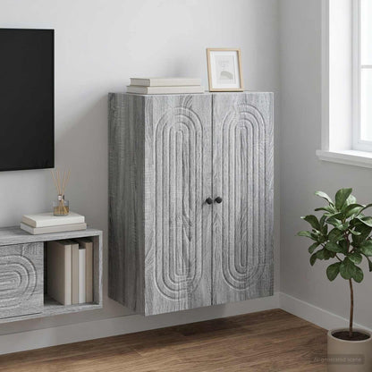 vidaXL Wall-Mounted Cabinet Engineered Wood Depth 34.5 cm