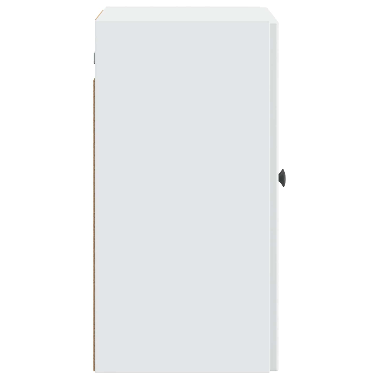 vidaXL Wall-Mounted Cabinet White 59 x 31 x 60 cm Engineered Wood 5