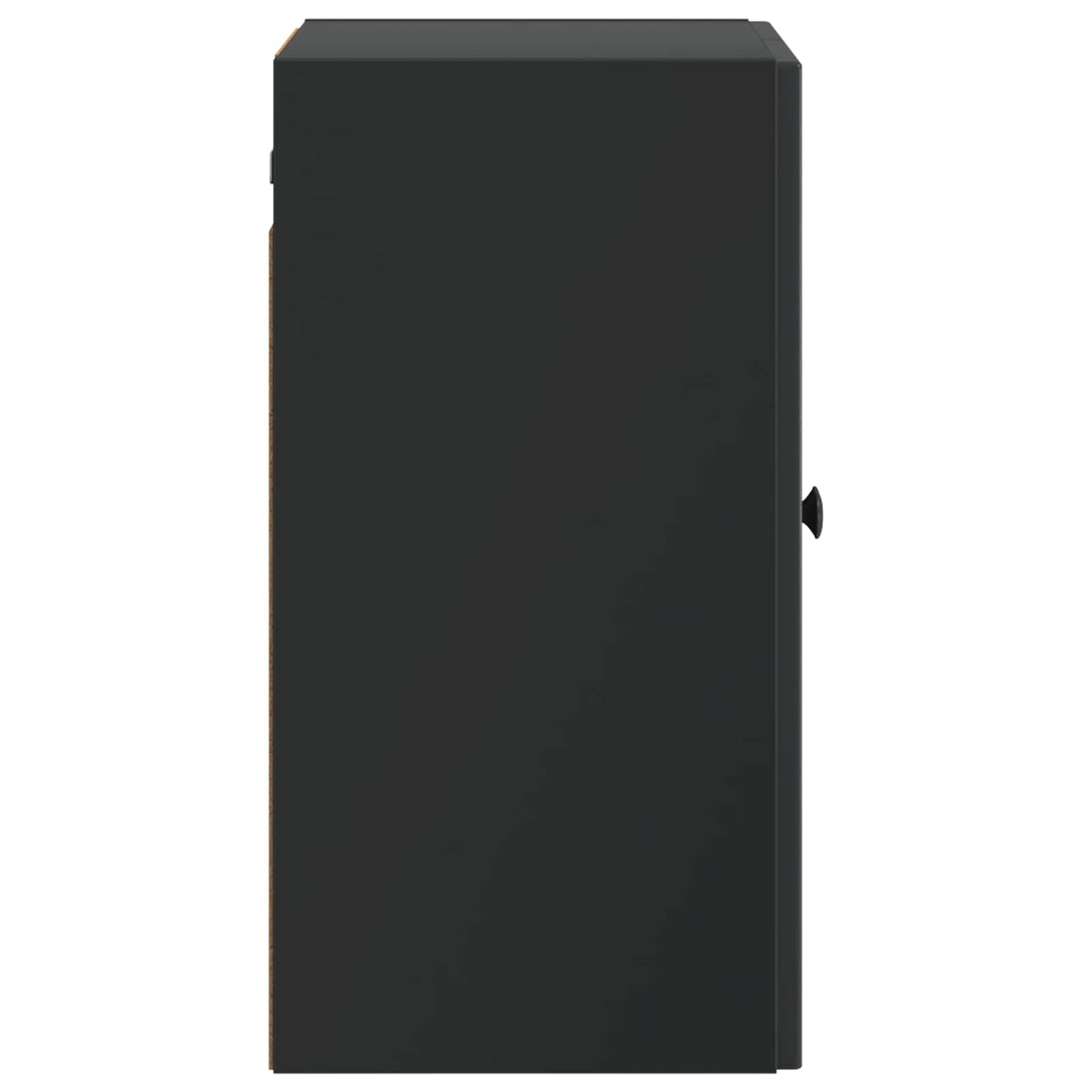 vidaXL Wall-Mounted Cabinet Black 59 x 31 x 60 cm Engineered Wood 5