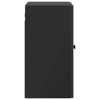 vidaXL Wall-Mounted Cabinet Black 59 x 31 x 60 cm Engineered Wood 5